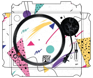Technics 1200 / 1210 MK7 Skin Mizucat White